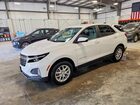 2024 Chevrolet Equinox Lt White vin: 3GNAXUEG0RL278045