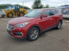 2017 Hyundai Santa Fe Sport 2.4l Red vin: 5XYZTDLB8HG394954
