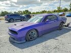 2018 Dodge Challenger Sxt Purple vin: 2C3CDZAG7JH333170