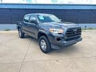 2018 Toyota Tacoma Sr Gray vin: 5TFAX5GN7JX104508