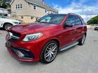 2018 Mercedes-benz Gle 63 Amg-s 4matic Red vin: 4JGDA7FB9JA997619
