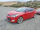 2016 Hyundai Veloster Base Red vin: KMHTC6AD5GU295717
