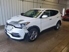 2018 Hyundai Santa Fe Sport 2.4l White vin: 5NMZTDLB3JH088319
