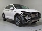 2019 Infiniti Qx50 Luxe White vin: 3PCAJ5M32KF132328