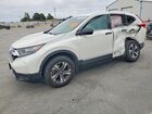 2018 Honda Cr-v Lx White vin: 2HKRW6H38JH230638