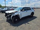 2022 Ford Explorer Police Interceptor White vin: 1FM5K8AB9NGA27397