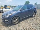 2018 Hyundai Santa Fe Sport 2.4l Blue vin: 5XYZUDLBXJG522405