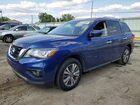 2020 Nissan Pathfinder Sl Blue vin: 5N1DR2CNXLC580737