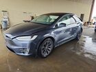 2018 Tesla Model X Gray vin: 5YJXCDE44JF081127
