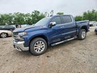 2022 Chevrolet Silverado Ltd K1500 Ltz Blue vin: 3GCUYGEL7NG168582