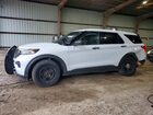 2023 Ford Explorer Police Interceptor White vin: 1FM5K8ABXPGB55764