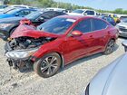 2022 Nissan Sentra Sv Red vin: 3N1AB8CV7NY298938