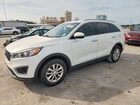2017 Kia Sorento Lx White vin: 5XYPG4A3XHG321947