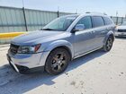2016 Dodge Journey Crossroad Silver vin: 3C4PDCGG5GT207200