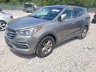 2018 Hyundai Santa Fe Sport 2.4l Gray vin: 5XYZT3LB6JG557830
