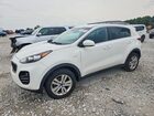 2017 Kia Sportage Lx White vin: KNDPMCAC8H7127708