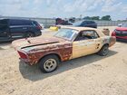 1967 Ford Mustang Beige vin: 7F01T105449