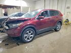 2018 Honda Cr-v Ex Maroon vin: 7FARW1H50JE051291