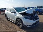 2019 Honda Cr-v Touring White vin: 7FARW1H90KE011202