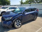 2018 Honda Cr-v Ex Blue vin: 7FARW2H50JE091425