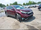 2019 Honda Cr-v Ex Бордовый vin: 7FARW2H50KE027628