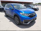 2021 Honda Cr-v Awd Ex Blue vin: 7FARW2H52ME005052