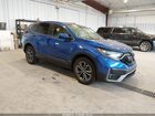 2021 Honda Cr-v Awd Ex-l Blue vin: 7FARW2H81ME030759