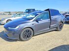 2023 Tesla Model X Gray vin: 7SAXCAE57PF392831