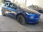 2025 Tesla Model X Long Range Синий vin: 7SAXCBE5XSF471179