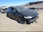 2022 Tesla Model X Plaid Tri Motor All-wheel Drive Черный vin: 7SAXCBE67NF337873