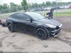 2022 Tesla Model Y Long Range Dual Motor All-wheel Drive Black vin: 7SAYGAEE3NF338786