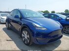 2023 Tesla Model Y Awd/long Range Dual Motor All-wheel Drive Blue vin: 7SAYGAEE6PF779816