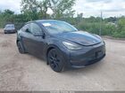 2024 Tesla Model Y Long Range Dual Motor All-wheel Drive Gray vin: 7SAYGAEE7RF200674