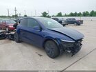 2026 Tesla Model Y All-wheel Drive/long Range Launch Series/premium All-wheel Drive Синий vin: 7SAYGAEE8TF628454