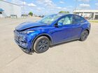 2025 Tesla Model Y Blue vin: 7SAYGAEE9SF230779