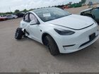 2023 Tesla Model Y Awd/long Range Dual Motor All-wheel Drive White vin: 7SAYGAEEXPF751520