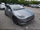 2025 Tesla Model Y Long Range Dual Motor Rear-wheel Drive Серебряный vin: 7SAYGDED2SA372543