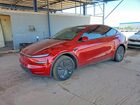 2026 Tesla Model Y Red vin: 7SAYGDED4TA459121
