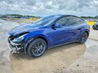 2024 Tesla Model Y Blue vin: 7SAYGDED8RF184090
