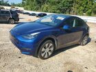 2023 Tesla Model Y Синий vin: 7SAYGDEDXPF960507