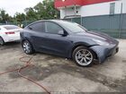 2022 Tesla Model Y Long Range Dual Motor All-wheel Drive Серый vin: 7SAYGDEE0NF370919
