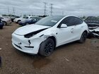 2024 Tesla Model Y White vin: 7SAYGDEE0RA257734