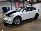 2022 Tesla Model Y White vin: 7SAYGDEE2NF489328