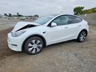2023 Tesla Model Y Белый vin: 7SAYGDEE3PA129047