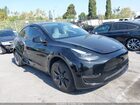 2024 Tesla Model Y Long Range Dual Motor All-wheel Drive Black vin: 7SAYGDEE3RF004443