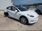 2023 Tesla Model Y Awd/long Range Dual Motor All-wheel Drive White vin: 7SAYGDEE4PA060384