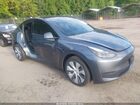 2023 Tesla Model Y Awd/long Range Dual Motor All-wheel Drive Gray vin: 7SAYGDEE4PA205763
