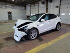 2023 Tesla Model Y White vin: 7SAYGDEE6PF831382