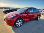 2024 Tesla Model Y Red vin: 7SAYGDEE6RA248942