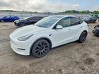 2022 Tesla Model Y White vin: 7SAYGDEE7NF370481